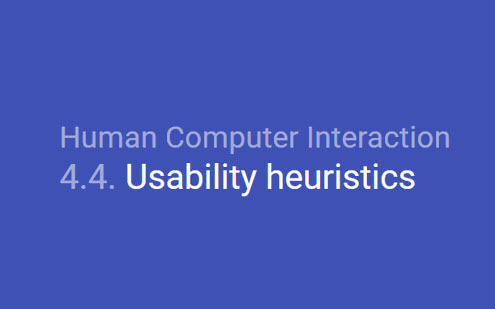 Human Computer Interaction Heuristics Thumbnail