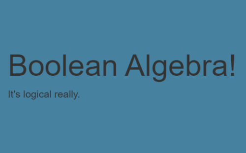 Boolean Algebra Tutorial Thumbnail