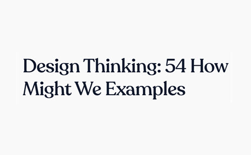 54 How Might We Examples Thumbnail