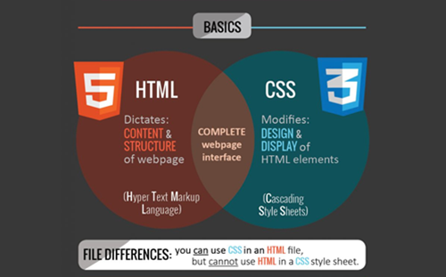 Differences Between Html Css Thumbnail