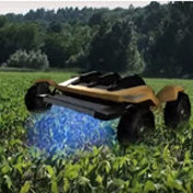 Image of Drone over field