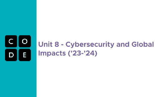 Cybersecurity And Global Impacts Course Unit Thumbnail