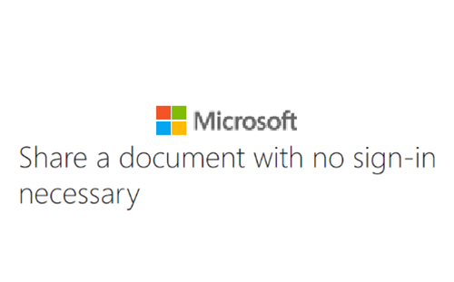 How To Use Microsoft Documents Without An Email Thumbnail