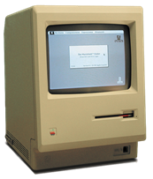 The Macintosh 128K released in 1984