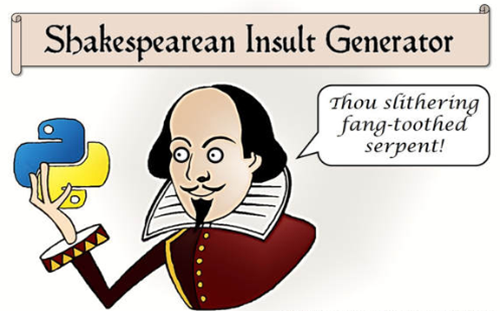 Shakespearean Insult Generator Thumbnail