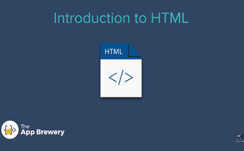 Introduction To Html Thumbnail