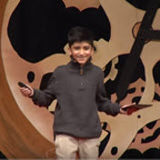 Screen shot of TedX Talks presenter