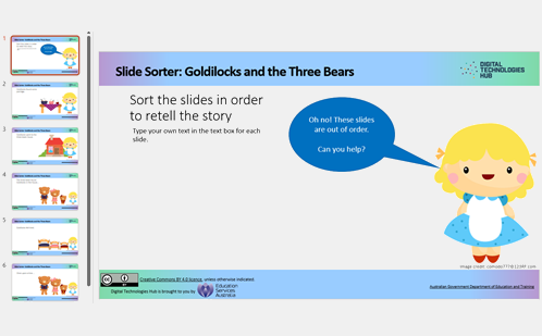 Fairytale fun assessment