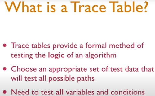 Trace Tables Thumbnail