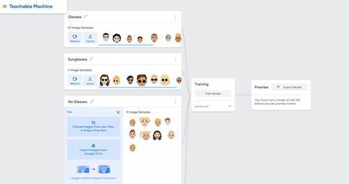 tm glasses ai image recognition