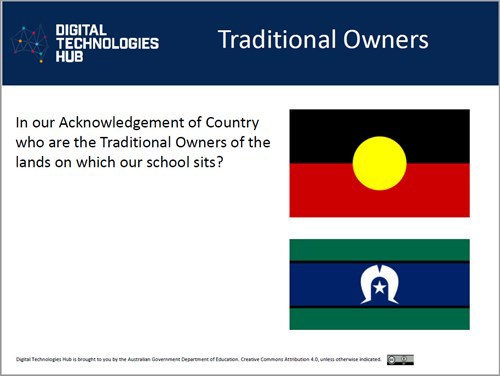 Traditional Owners questionnaire
